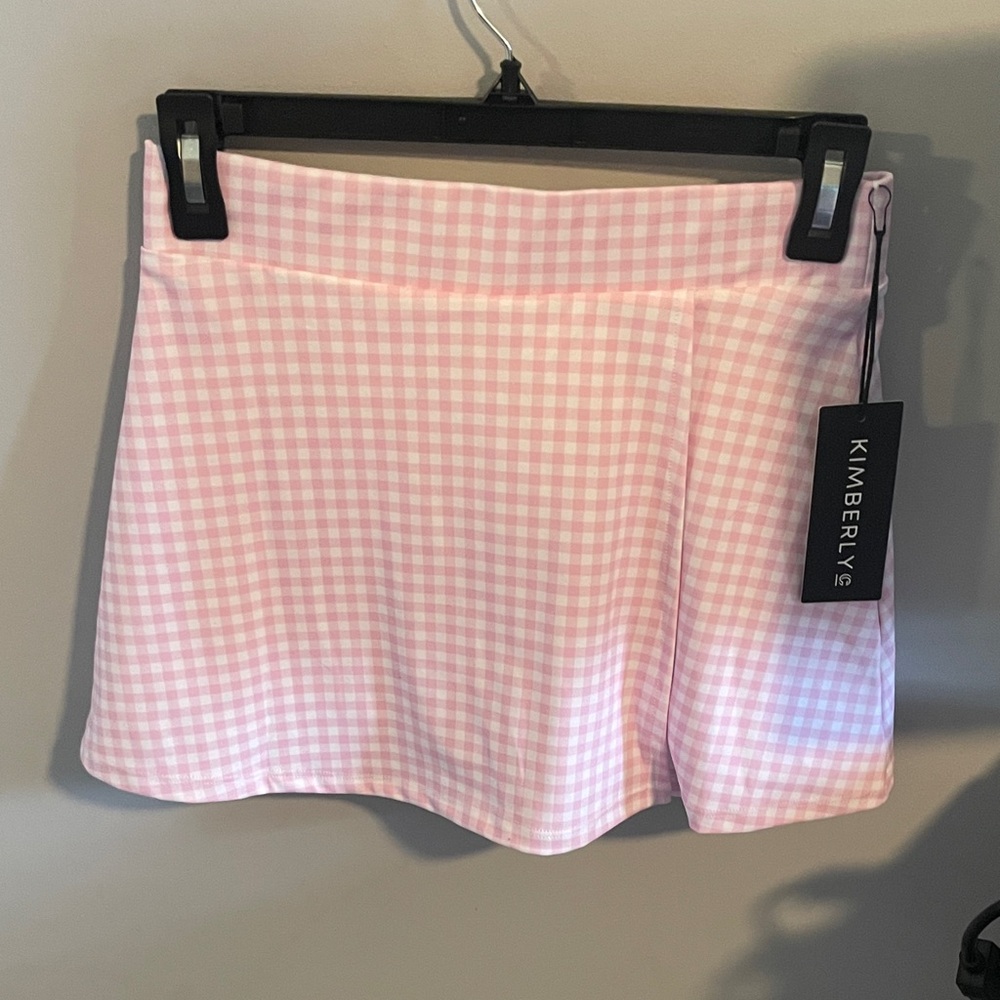 Kimberly G Pink Gingham matching set - Picture 4 of 9